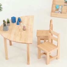幼儿园儿童实木桌椅