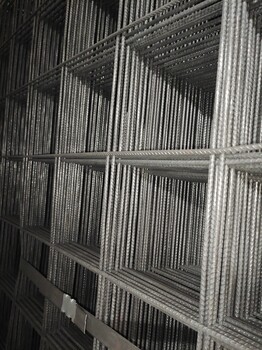 建筑工地钢筋网片施工建筑网片钢丝网片桥梁冷轧带肋螺纹铁丝网