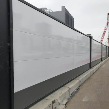 市政建設施工圍蔽建筑工地圍擋裝配式鋼結構圍擋施工擋板