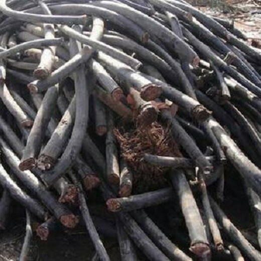 松江汉缆电缆回收工厂铜线拆除收购带皮一吨起收
