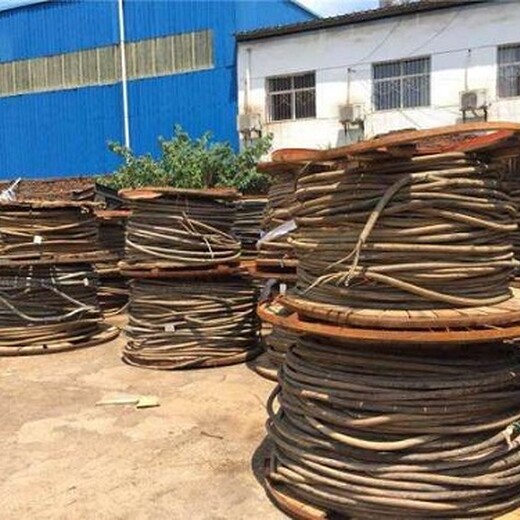 松江压电缆回收工厂铜线拆除收购带皮一吨起收