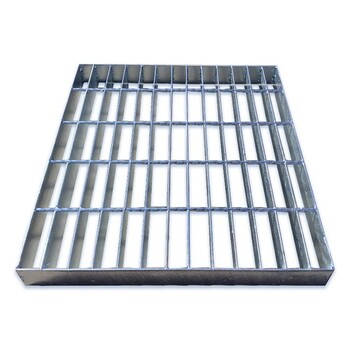厂家定制钢格栅板污水处理厂盖板钢结构平台网格板踏步板
