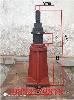 拼装平台调节地锚器铸铁地锚器河北生产厂家