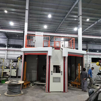 金屬打磨除塵房鋁型材機(jī)器人焊接房激光焊接遮光房