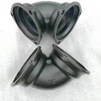 承插接口90度彎頭管件煙臺建筑樓房排污鑄鐵管