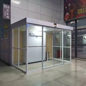 湖州氟碳漆保安亭、金屬雕花板崗?fù)?、供?yīng)移動(dòng)廁所多種款式