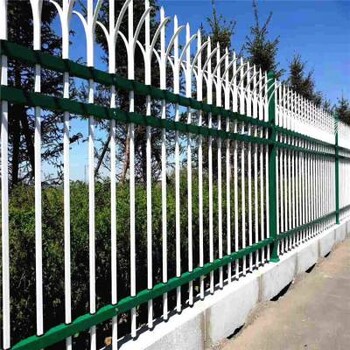 西安锌钢围墙护栏小区围栏栅栏建筑围栏庭院围墙护栏厂家供应