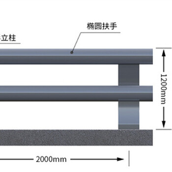 黑龙江省七台河市Q235B桥梁护栏