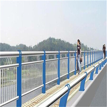 吉林省白城市高架桥景观防撞栏杆