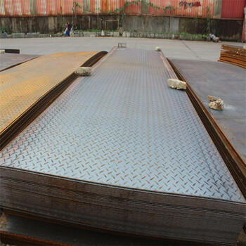 重庆Q355D镀锌花纹板一名5.5mm厚焊接切割