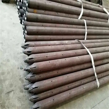 長春注漿鋼花管壓漿小導管表面平直光滑