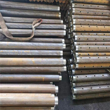 日照小導管聲測管縮尖打孔隧道巖層注漿管建筑橋梁用管材