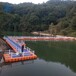水上浮筒輪船摩托艇停靠浮動泊位拼接式碼頭浮筒水上樂園設施浮橋