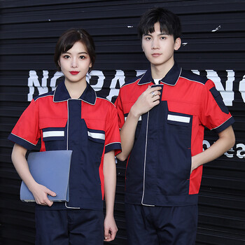 青島市工作服定做廠家，城陽區(qū)員工工作服定制，可選款式多