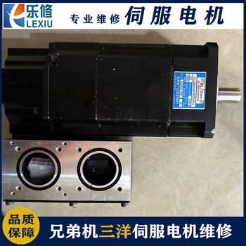 鎮江三洋伺服馬達維修檢測Q2AA18450BXSE0編碼器故障調試原點