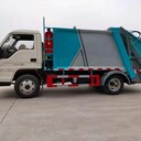 福田小卡3壓縮垃圾車5.8方大容積可上藍(lán)牌