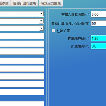 供应输电线路基础软件-PLF架空输电线路嵌岩桩基础设计软件