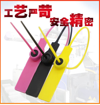 電廠運(yùn)煤車輛塑料封條鉛封鎖扣