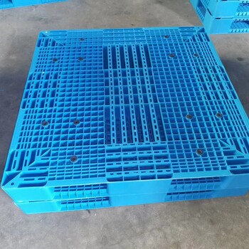 1311双面网格塑料垫仓板塑料防潮板塑料叉车板厂家直供