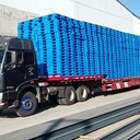 鹤岗货架塑料托盘供货商内置钢管托盘货架载1.5吨