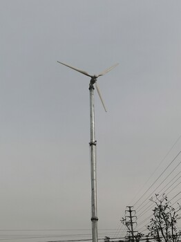 新疆戈壁灘風力發電機15kw足功率抗臺風變槳保護風機