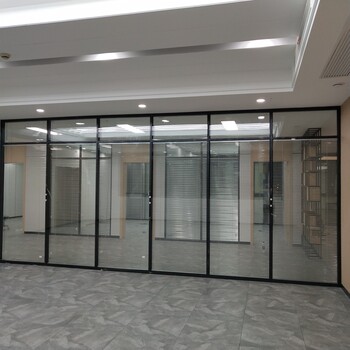 天津河西区安装玻璃隔断、定做不锈钢玻璃隔断、安装高隔隔断