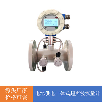 IP68電池供電一體式超聲波流量計TDS-100F2型超聲波流量計