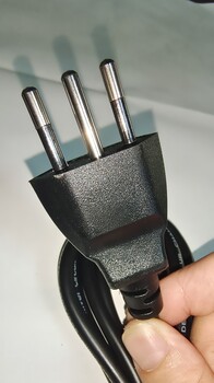 巴西INMETRO三圓插16A20A12A二圓插10A電線3X0.753芯1.0mm