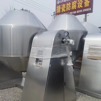 全新5000L搪瓷雙錐干燥機(jī)廠家密封性好傳熱