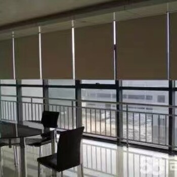 大望路窗簾定做布藝窗簾辦公室卷簾百葉簾