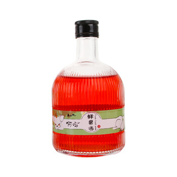 咖啡饮料玻璃瓶果茶果汁玻璃瓶250ml350ml500ml饮料瓶子