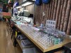 外墻高空作業(yè)安裝工人玻璃幕墻清洗拆除維修更換放吊繩作業(yè)車吊車