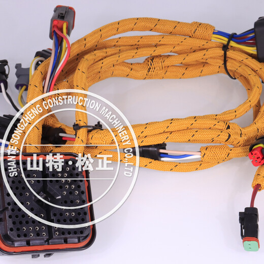 新款礦用小松推耙機(jī)D63E-12電纜線束134-977-2532原廠配件