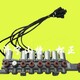 挖掘機回轉電磁閥總成