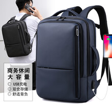 商務背包生產(chǎn)廠家禮品年會電腦包加LOGO源頭工廠圖片