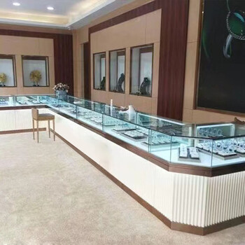 濰坊展柜定制，珠寶展柜，直播展柜，展柜，面包柜，收銀臺等