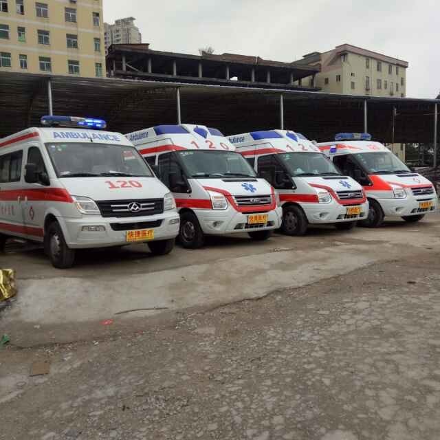 深圳带呼吸机救护车转运就近派车