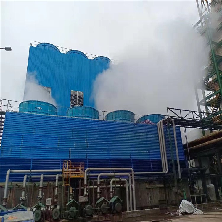 贵州六盘水市玻璃钢冷却塔冷却塔工厂8T到1000T逆流式玻璃钢散热设备