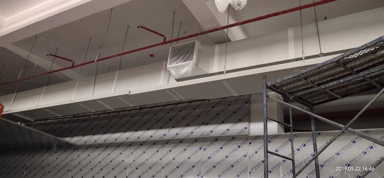 湖南怀化市挤塑彩钢板风管橡塑板保温隔热材料空调管道保温橡塑板