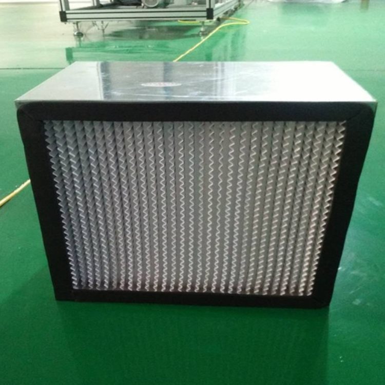 四川泸州市有隔板过滤器镀锌框有隔板过滤器吸附法空气过滤网