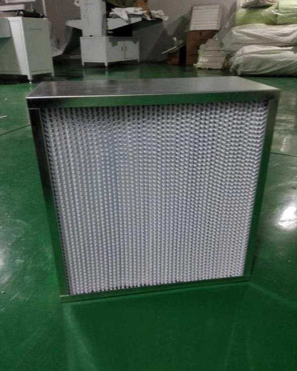 广西贺州市有隔板过滤器镀锌框纸隔板过滤器风口
