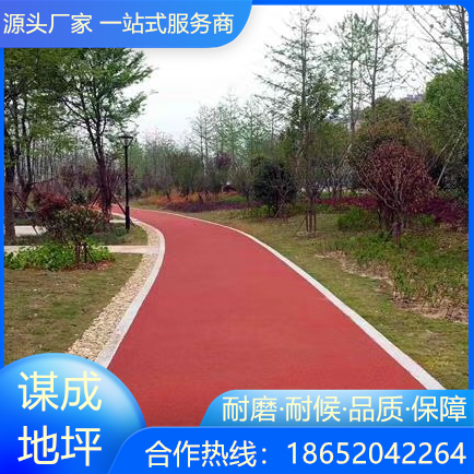 安徽淮北陶瓷颗粒彩色防滑路面种类