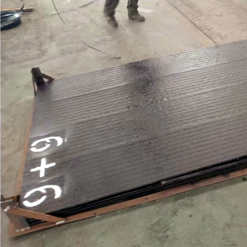 鄂州12+10高铬双金属复合耐磨钢板尺寸定制