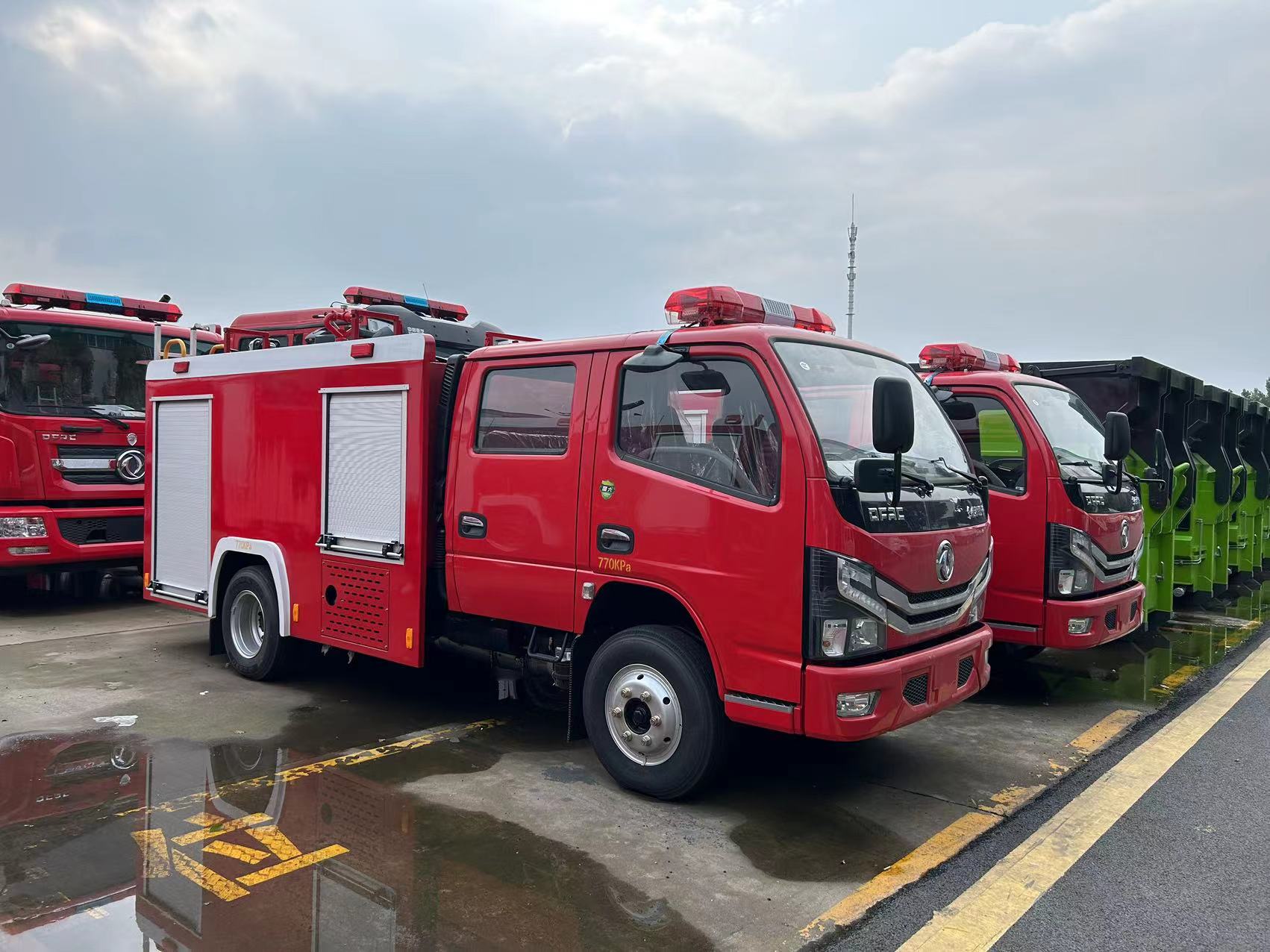 梅州6吨8吨水罐消防车