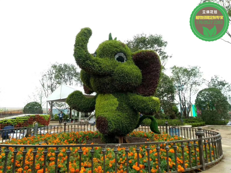 张北2023春节绿雕制作价格植物雕塑诚信为本