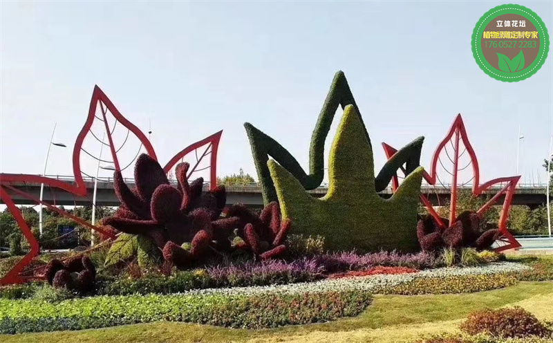 金湾仿真植物雕塑设计制作