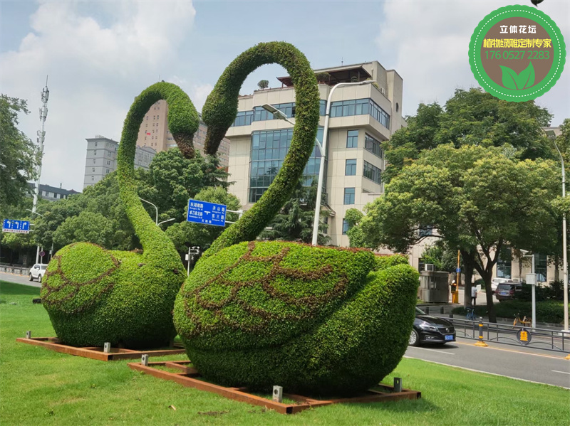 文登仿真植物雕塑生产价格植物造型团队