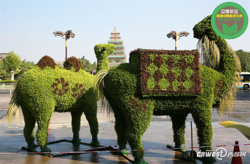 江州景观绿雕生产价格，春节装饰方案