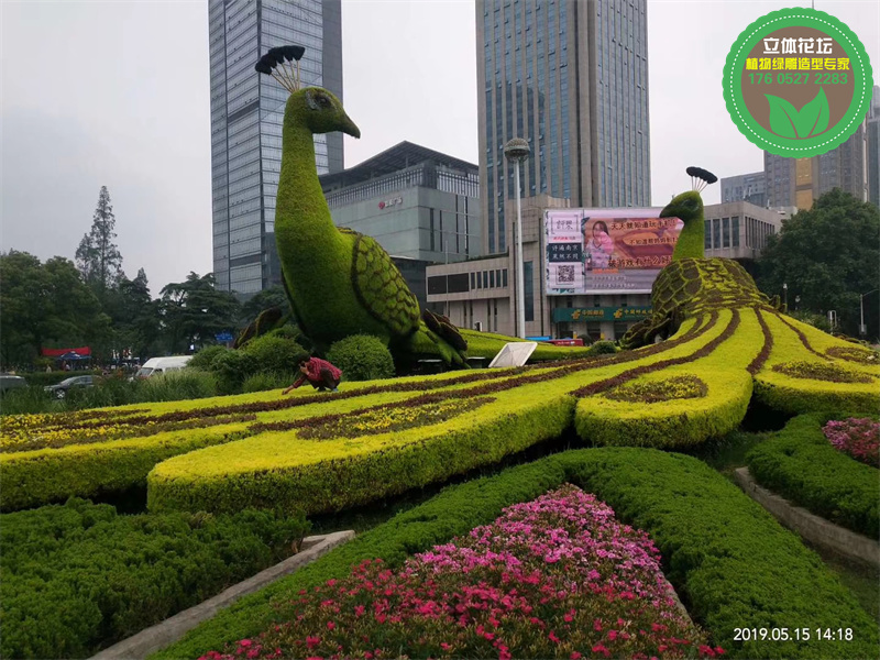 重庆北碚国庆节绿雕制作公司