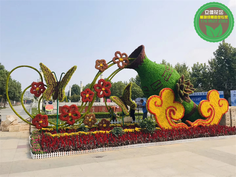 萍乡绿雕工艺品厂家供货，景观雕塑工艺